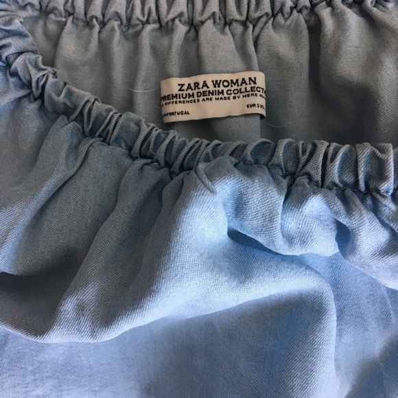 ZARA Denim Dress - Picture 8 of 8